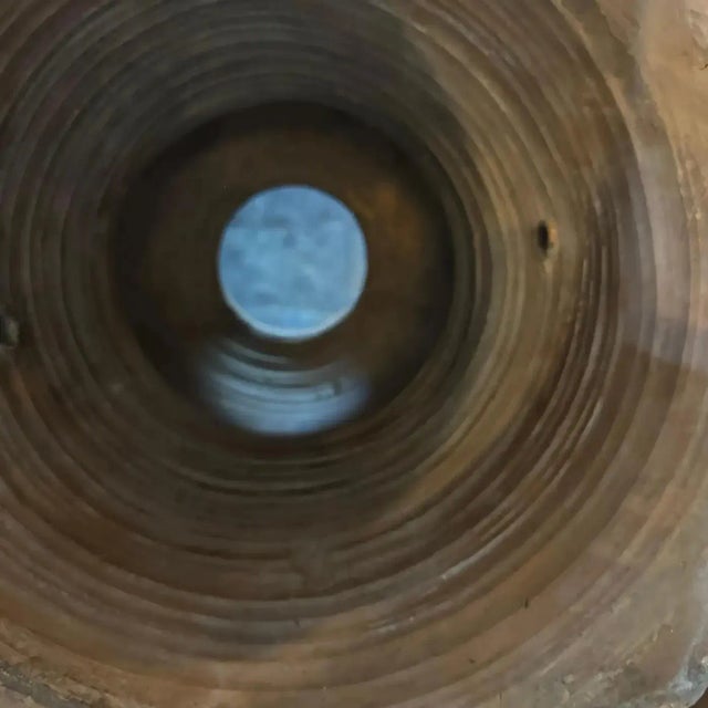 Ceramic 1900s Neoclassical Terracotta Italian Crater Vase For Sale - Image 7 of 12