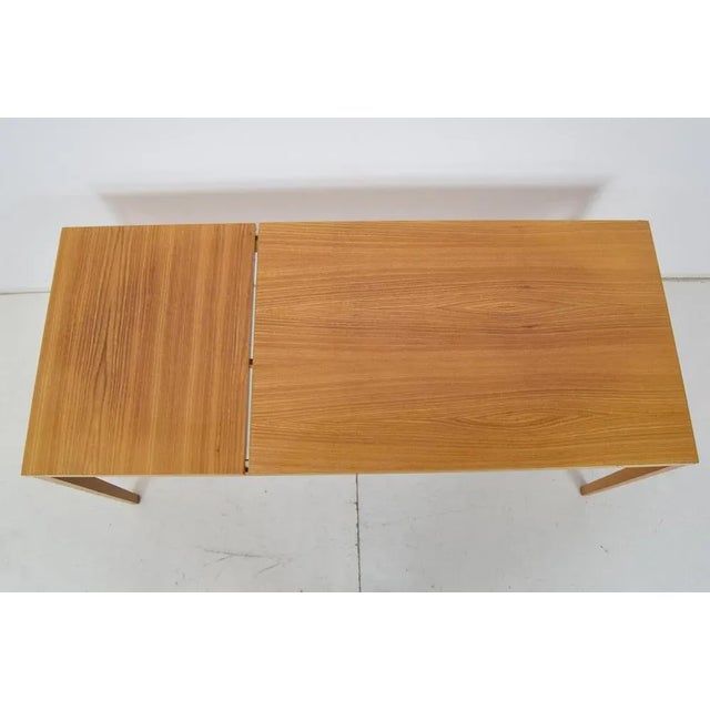 Brown Mid-Century Table from Jitona Company, 1970s For Sale - Image 8 of 11