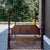 Auburn Vintage Crescent Furniture Traditional Mahogany Queen Rice Carved Poster Bed For Sale - Image 8 of 11