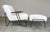 Iron Lounge Chair & Ottoman Set Attr: Dan Johnson Circa 1950 For Sale In Philadelphia - Image 6 of 9