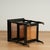 Pair of Vintage British Colonial Style Faux Bamboo Three Tiered Caned Stands For Sale - Image 17 of 17
