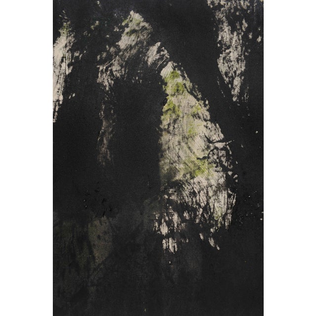 Contemporary Monica Perez "Voltage" Original Acrylic & Charcoal Painting on Canvas 2023 For Sale - Image 3 of 10