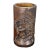 Chinese Carved Wood Bamboo Brush Pot Bitong 19th Century For Sale