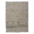 Turkish Flat-Weave Kilim With Tribal Embroideries in Taupe, Tan, Blue-Gray Color For Sale