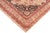 Shabby Chic Art Nouveau Medallion 1990's Pak-Persian Tan/Red Wool Rug - 8'2'' X 10'7'' For Sale - Image 3 of 9