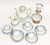 Kpm porcelain coffee, tea service, 19th century, germany 11 pieces kpm porcelain, marked with the scepter and kpm in blue...
