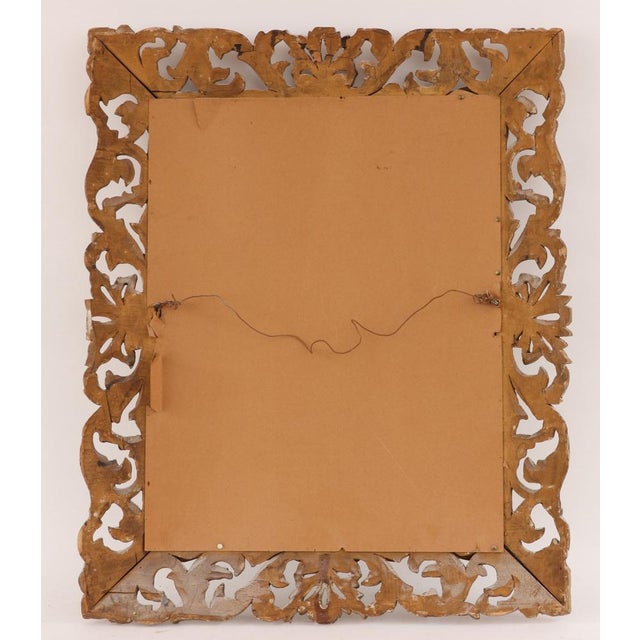 Rococo Baroque Style Mirror, Western Europe, 20th Century For Sale - Image 3 of 6
