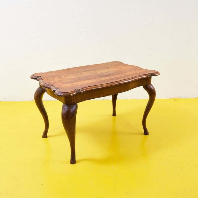 Vintage Wooden Coffee Table For Sale - Image 9 of 9