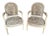 Late 18th Century Pair of Louis XVI Style Fauteuil Chairs For Sale