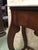 20th Century Marble Top Walnut Console Table With Drawer For Sale - Image 11 of 12