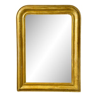 19th C French Louis Philippe Giltwood Mirror 31 X 41 For Sale