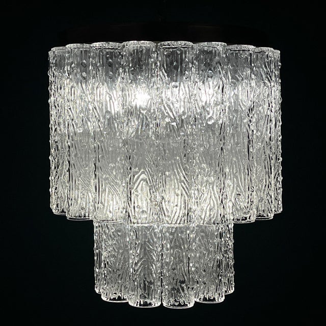 Murano Chandelier Tronchi by Venini, Italy, 1960s For Sale - Image 18 of 18