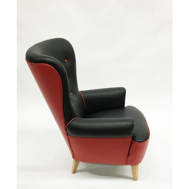 Black Lounge Chair by Theo Ruth for Artifort, 1950s For Sale - Image 8 of 9
