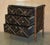 Chest of Drawers in Faux Bamboo and Carved Wood For Sale - Image 14 of 18