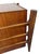 Mid-Century Swedish Modern William Hinn Sculptural Walnut Dresser For Sale - Image 9 of 13
