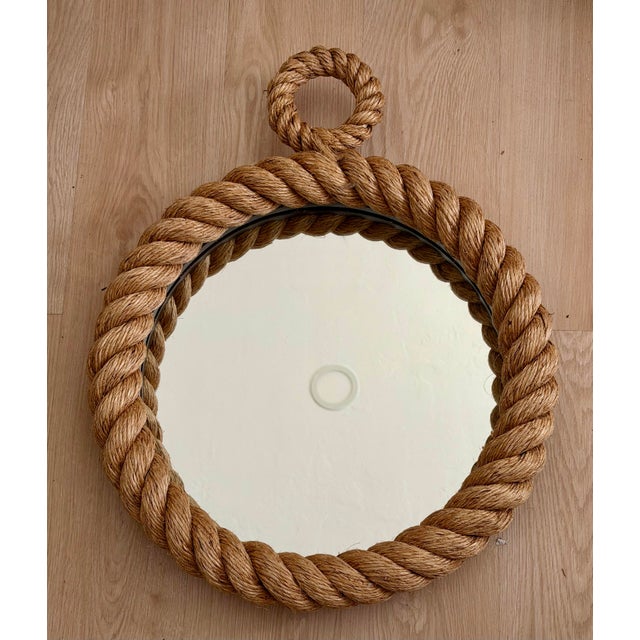 1990s Rope Round Mirror For Sale - Image 5 of 7
