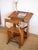 Vintage pine school desk with matching chair. A lovely vintage piece that's as decorative as it is practical, ideal for a...