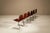 Mid-Century Modern Stackable Chairs in the style of Pagholz, 1960s, Set of 6 For Sale - Image 3 of 10