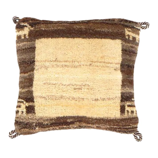 Persian Gabbeh Lori Baft Pillow Pg 99 For Sale