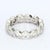 Platinum Band Ring With Brilliant Cut Diamonds Size 4.5 For Sale In Phoenix - Image 6 of 6