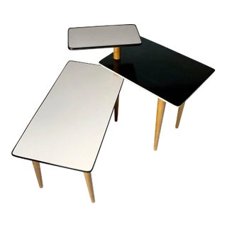 Vintage Swatch-Like Design Side Table 'Planter/Flower' by OPAL For Sale