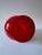 Mid-Century Modern Sculptural Ruby Red Art Glass Vase by Czesław Horbowy for Huta Barbara, Poland, 1970s For Sale - Image 9 of 15