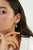 Contemporary Luxury Pear Cut Zambian Emerald & Diamond Halo Drop Earrings in 14k White Gold- A Pair For Sale - Image 3 of 11