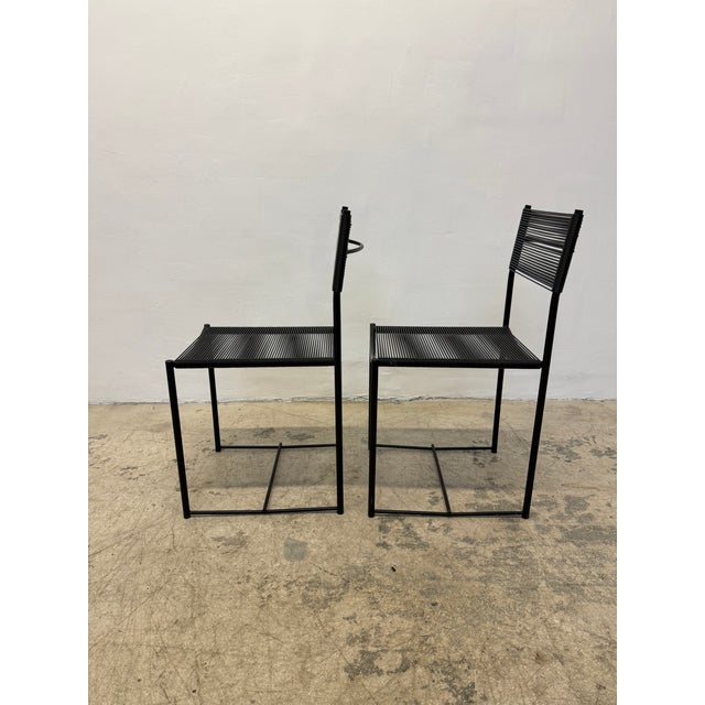 Giandomenico Belotti Spaghetti Chairs for Alias - A Pair For Sale - Image 9 of 14