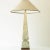Marble Table Lamp with Beige Silk Lampshade attributed to R. Houben, 1970s For Sale - Image 3 of 10