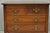 Early 20th Century Antique Walnut Miniature Salesman Sample Small Chippendale Chest of Drawers For Sale - Image 5 of 16