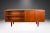 Teak Mid Century Denmark Sliding Door Sideboard Credenza For Sale - Image 4 of 14