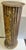 Early 19th Century 1840 Antique Ornate French Wooden Pedestal Column With Gold Highlights For Sale - Image 5 of 12