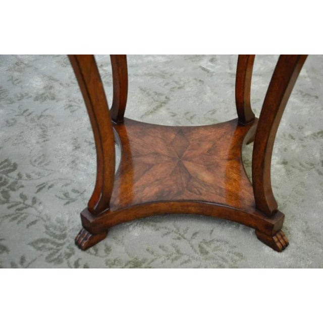 Michael Taylor Michael Taylor Panache Designs Directoire French Style Occasional Table With Star Inlay For Sale - Image 4 of 8