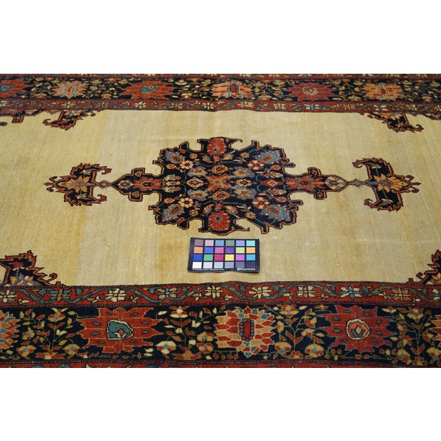 Late 18th Century Antique Farahan Sarouk Rug 4'1'' X 7'0'' For Sale - Image 10 of 11