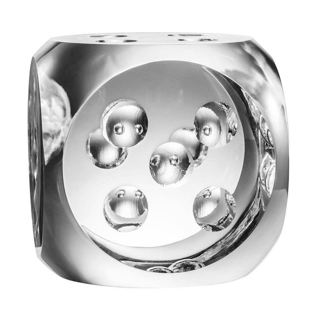 Glass Dice (set of 2) Eichholtz Tradizone Chairish