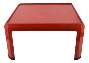 Space Age Coffee Table by Alberto Rosselli for Kartell, Italy, 1970s