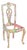 Portuguese Painted Chair by Francisco Camilo, 1950s For Sale