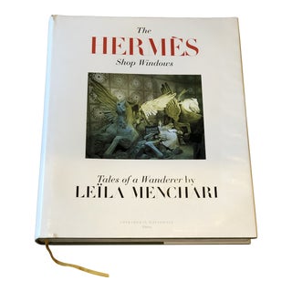 The Hermès Shop Windows (Les Vitrines Hermès) Book by Leila Menchari, In English For Sale