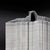 Stripes d3 decorative vase in bardiglio marble by bufalini marmi dimensions: d 23 x w 23 x h 9 cm. Materials: bardiglio...