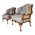 Set of Deconstructed Early 2000 Style Wingback Chairs For Sale
