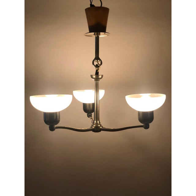 Functionalist Pendant Light, Austria, 1933 For Sale - Image 13 of 18