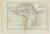 Antique map titled 'Afrique.' Detailed map of Africa, showing towns, rivers, some topographical features, ocean currents,...