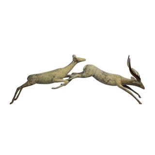 Mid 20th Century Impalas Running, Loet Vanderveen For Sale