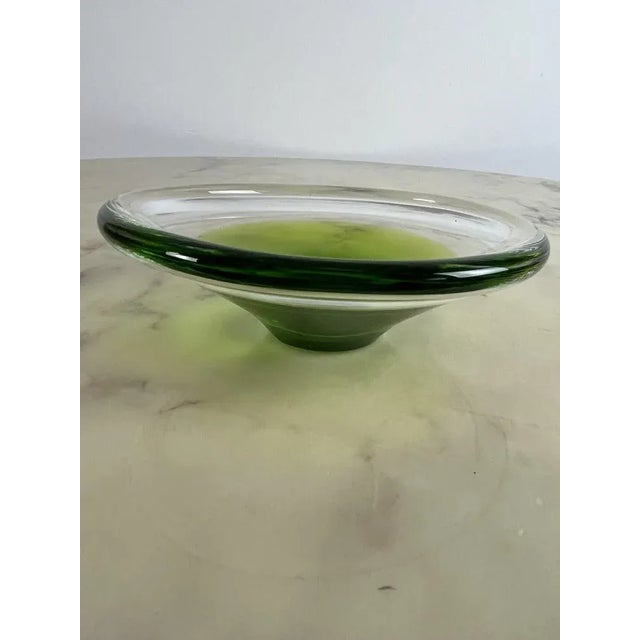 Italian Murano Submerged Glass Ashtray, 1970s For Sale - Image 3 of 13