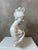 Superb Carrara marble bust of Juliette Récamier, a celebrated figure in early 19th-century Lyon and Parisian society. This...