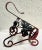 Metal Vintage Mid Century Iron Grapes and Leaves Wine Bottle Holder For Sale - Image 7 of 7