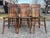 Antique hardwood Arts & Crafts dining chairs, set of 6. From the early 1900s and beautifully aged. Please see condition...