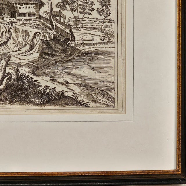 Old Master Engraving After Titian, Italy Circa 1750 For Sale In San Francisco - Image 6 of 6