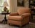 Ethan Allen Upholstered Rolled Arm Club Chair For Sale - Image 11 of 11