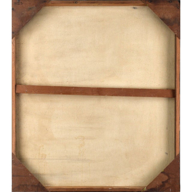 Textile Nude by the Window, San Francisco Bay Area Figurative Movement 1966 by Thomas L. Tribby For Sale - Image 7 of 7
